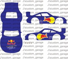 Redbull V3 Porsche 1/64 custom water slide decal for hot wheels