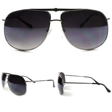 Classic Stylish Hot Mens Womens Silver Frame Fashion Best Aviation Sunglasses