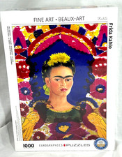 Frida Kahlo Self Portrait Eurographics Jigsaw Puzzle 1000 Piece New Sealed
