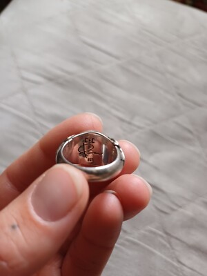 Ring Clocks and Colours,Größe 8, Sterling Silber, nie getragen, original Verpack