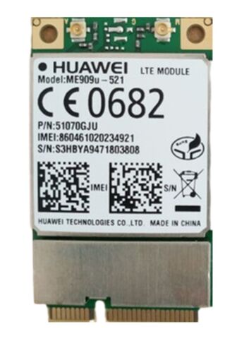 Huawei ME909U-521 FDD LTE 4G Wireless Communication Module Mini-PCIe Modem - Foto 1 di 2