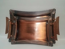 Tray Set Luxury Style Bronze Antique Style X-Mas, Holiday Gift (In Stock USA)