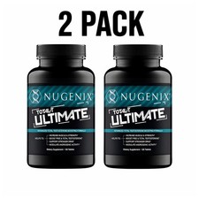 Nugenix Total-t Ultimate 120ct Testoboostermusclestamina Vitality 2 Pack