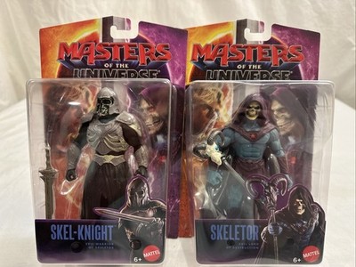 MOTU Origins Skeletor & Skel-Knight 2 Figure Bundle Mattel New Sealed In Hand