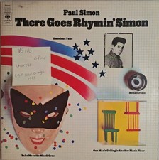Paul Simon There Goes Rhymin' Simon Vinyl Record LP VG/VG CBS69035 1973