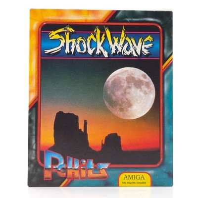 Commodore Amiga Spiel: Shock Wave - OVP CIB (PAL Diskette) Pc Hits