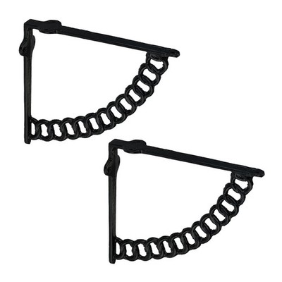 Regalträger Regalhalterung Regalhalter Winkel Regal Winkelträger antik 2er Set