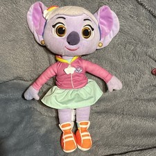 Disney Junior T.O.T.S. KC Purple Koala 15  Plush Rainbow Stuffed Animal Toy