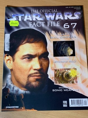 The Official Star Wars Fact File #67 Bail Organa Hoth's Asteroid Belt Mule Droid