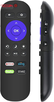 Remote Control Fit for All Sharp Roku TV LC-32LB591U LC-32LB481U LC-43LB481C LC-