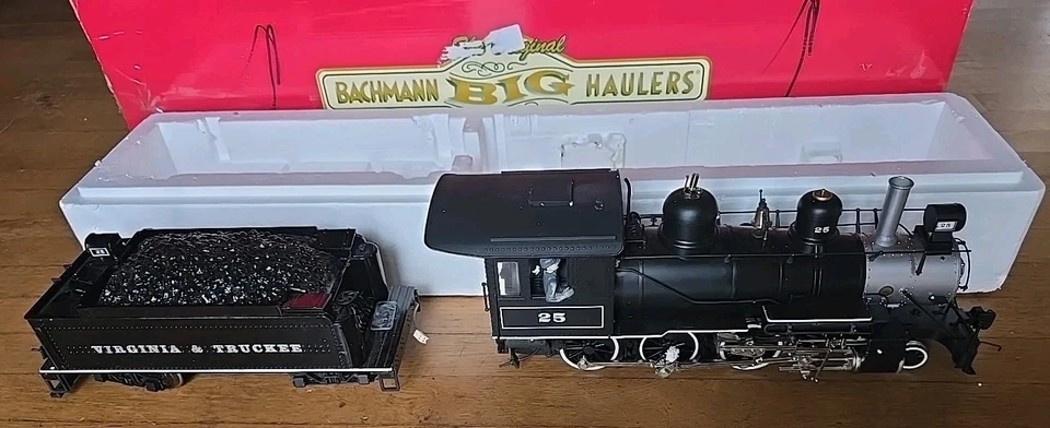 Bachmann 81094 Rio Grande Southern Anniversary 4-6-0 Steam Loco. & Tender w/ Box - Image 3 of 4