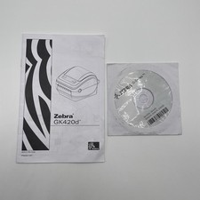 Zebra GK420d User Manual  Zebra G-Series Driver CD