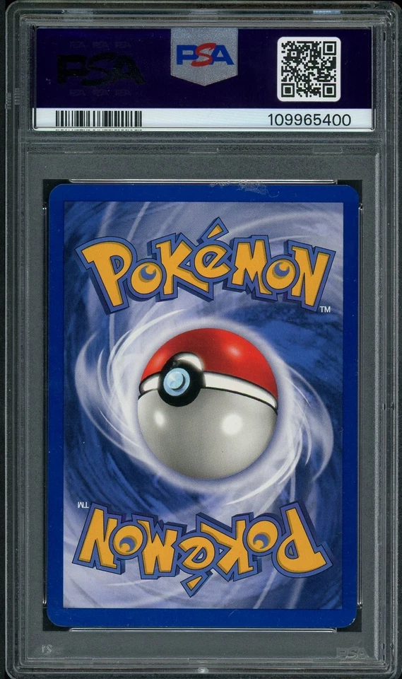 1999 Pokemon Game Base Set 1st Edition #8 Machamp Holo Rare PSA 7  - Image 2 of 2