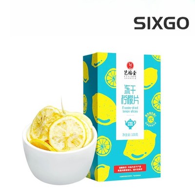 100g Freeze-dried Lemon Slices Brew Tea Honey Fruit Tea Bag Cold Brew Flower Tea