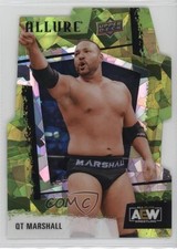 2022 Upper Deck Allure AEW Green Rainbow 70/99 QT Marshall #70 0c3