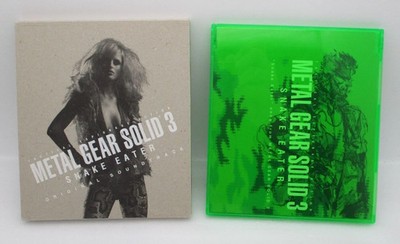 CD METAL GEAR SOLID 3 Original Soundtrack & Snake Eater Japan 2CD Limited Import