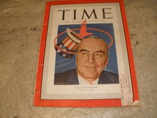 VINTAGE TIME MAGAZINE EDDIE RICKENBACKER APRIL 17 1950