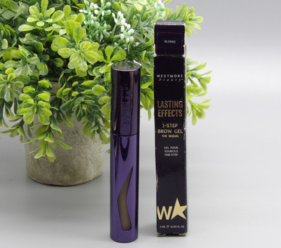 Westmore Beauty Lasting Effects 1-Step Brow Gel The Sequel BLONDE 0.135 oz NIB