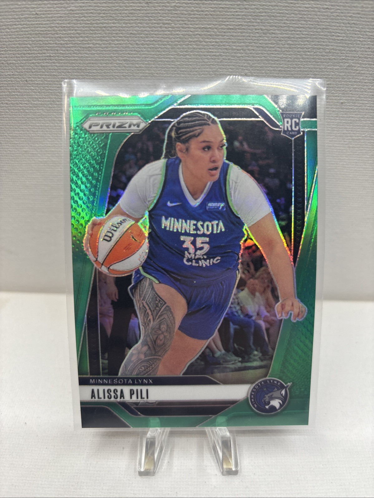 2024 Panini Prizm WNBA - Alissa Pili #83 Green Prizm (RC)