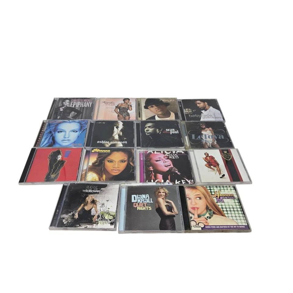 CD Lot Of 29 Various Artists R&B POP Keyshia Cole Neyo Janet Jackson Rihanna  - Image 4 of 4