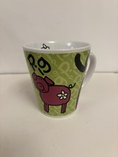Y2K Bang On The Door Pig Mug Vintage 2000