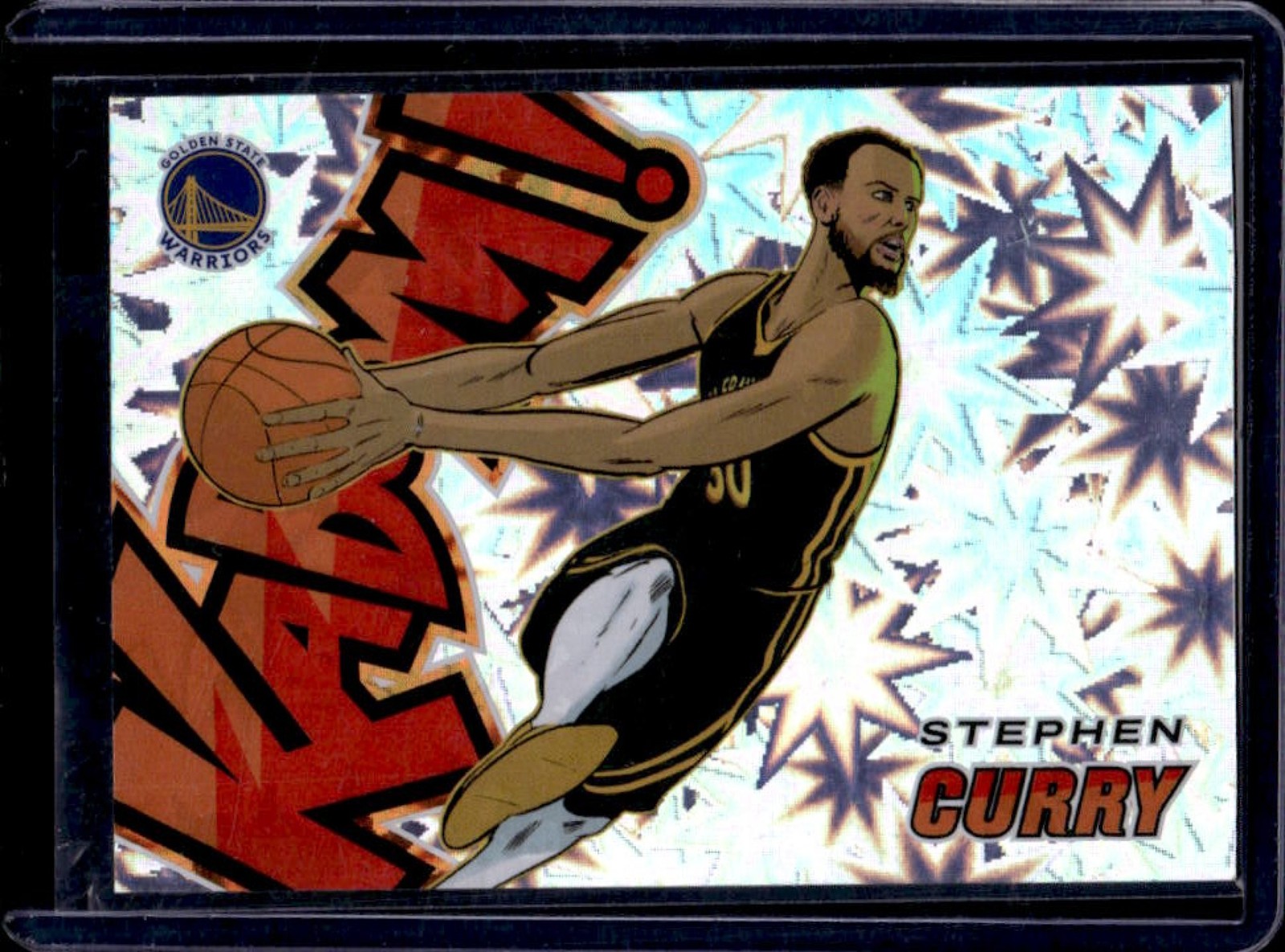 2024-25 Panini Revolution Stephen Curry Kaboom-Horizontal SSP #13 Warriors