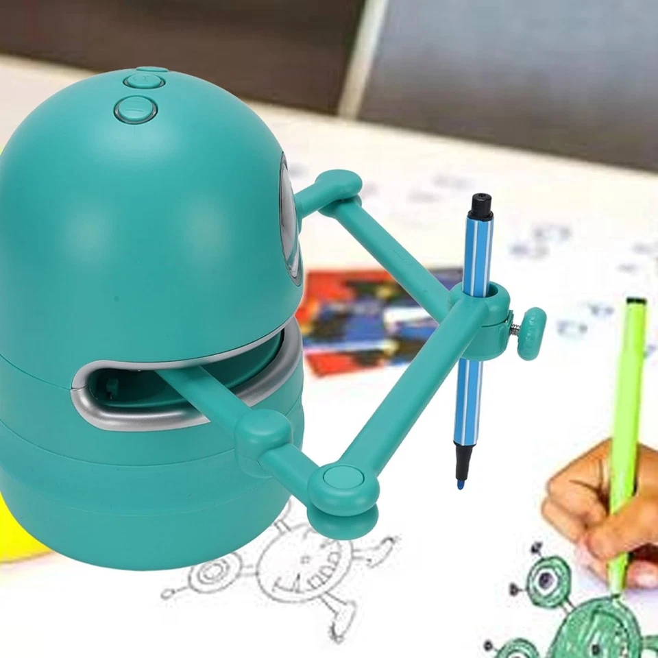 Interactive Educational Smart Drawing Robot Automatic Kids Painting Learning Toy - Image 3 of 4
