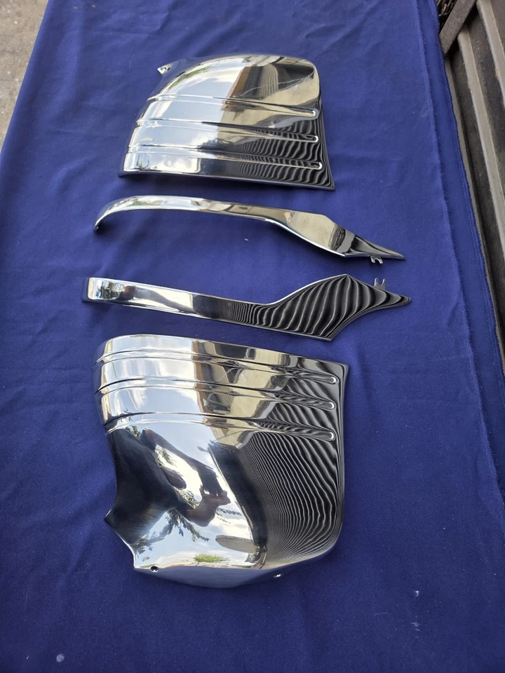 原装 1951 年,1952 年雪佛兰砾石护罩,砾石盾牌。 2 Dr. — 第 2/4 张图片