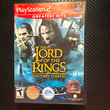 EA Games The Lord of the Rings: The Two Towers PS2 Greatest Hits Manual T