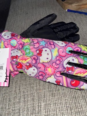 Hello Kitty Ski Gloves Size Kids Small
