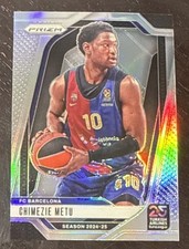 2024-25 Panini Prizm Euroleague Chimezie Metu #150 Silver Prizm