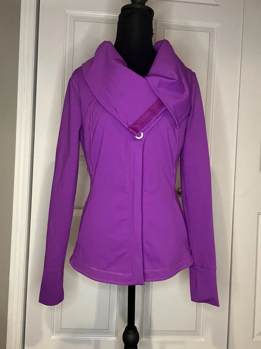 Veste De Sport Zippée Lucy Activewear - Mauve/Violet - Taille XS - Neuf Sans Étiquette
