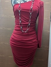 SIZE S SHEIN Red Bodycon PROM FORMAL Dress INVPV4920
