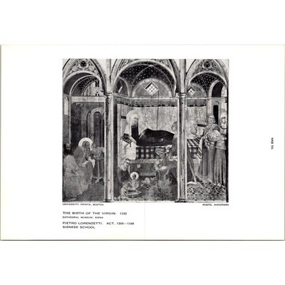 The Birth of The Virgin Cathedral Museum Siena Vintage Print STF-UP6