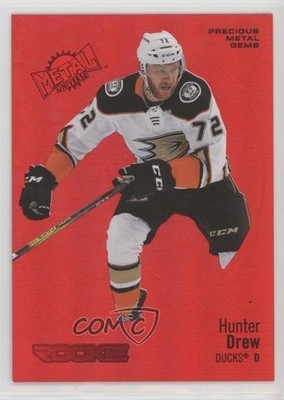 2022 Skybox Metal Universe Rookies PMG Red 91/90 Hunter Drew #176 Rookie RC 0c6