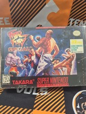 Fatal Fury Special - SNES - 1995 Super Nintendo Takara - CIB