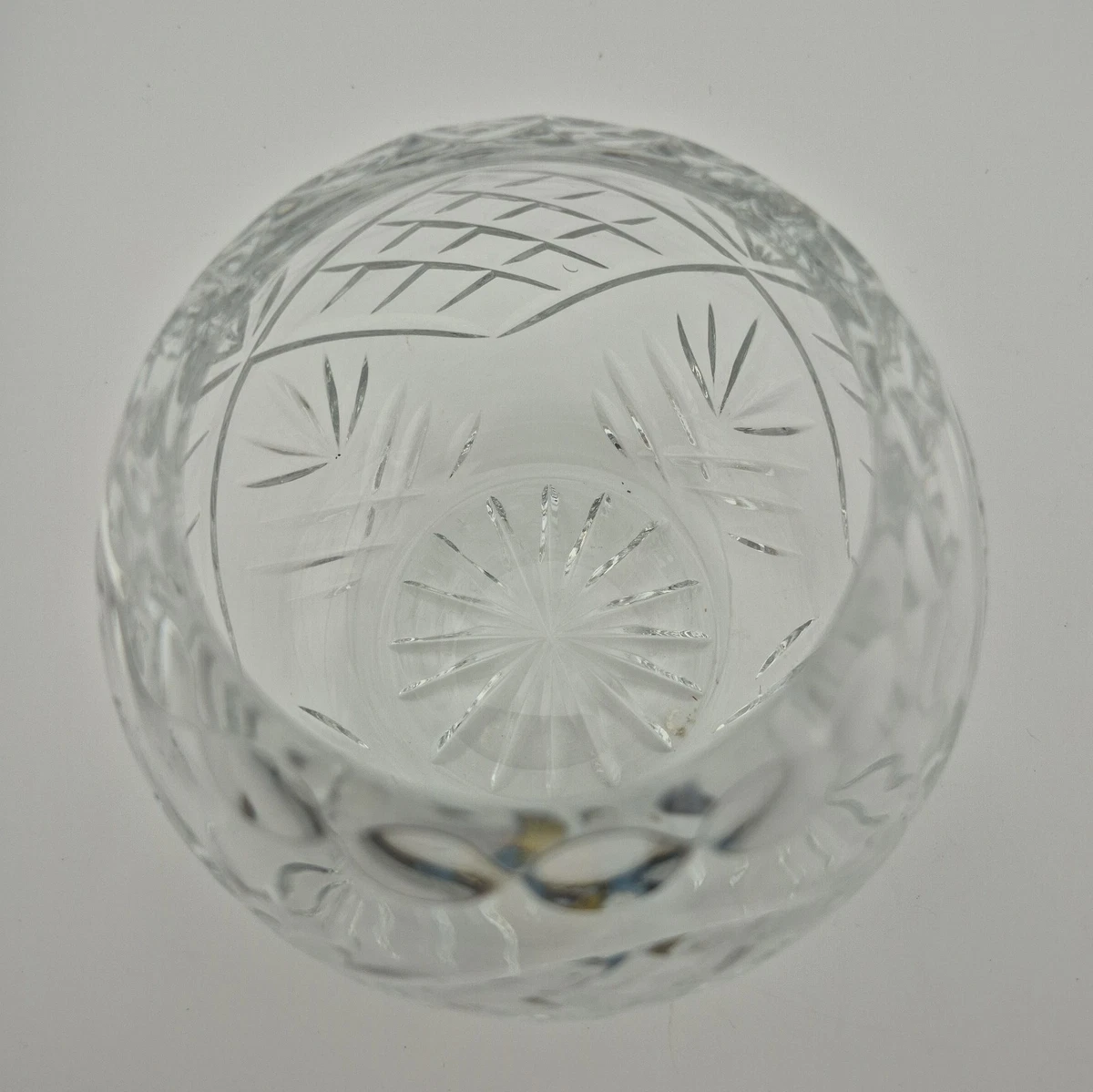 25+ Crystal Rose Bowl Indiana Vintage Cut Glass for sale | Updated