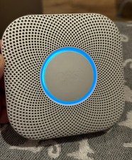 Nest Protect 2nd Gen Smoke and Carbon Monoxide Detector Batt - Tested - Working