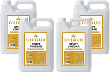 Chiquo White Spirit Vinegar 5 Litre - Cooking / Cleaning / Pickling (Pack of 4) 3.80 per litre