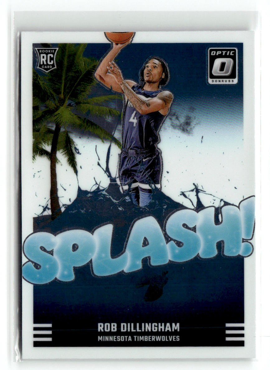 2024-25 Donruss Optic #8 Rob Dillingham Splash!