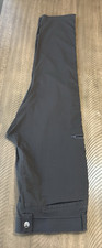 Women’s Black Pull-On Capri Leggings Plus Size XXL Solid Athleisure