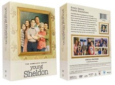 Young Sheldon: the Complete Series Season 1-7 DVD, 14-Disc NEW  USA Region 1 