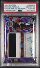 2024 PANINI SPECTRA RADIANT NEON PURPLE MICHAEL PENIX JR RC /30 PSA 10 AUTO 10