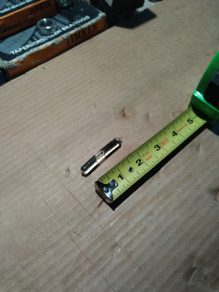 1) *New* OEM "Stanley" Level 2" Bent Vial. Glass Spirit Proved. #208-2. NOS. USA - Image 2 of 4