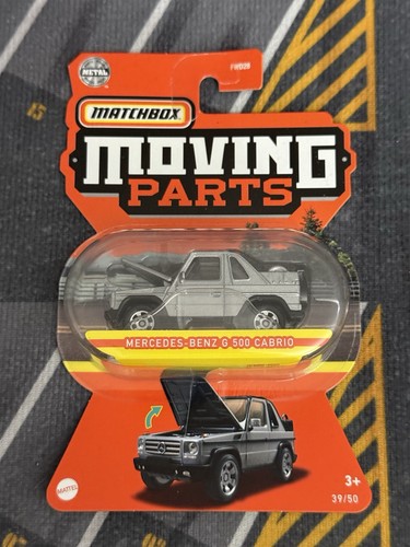 (2022) Matchbox Moving Parts Mercedes-Benz G 500 Cabrio