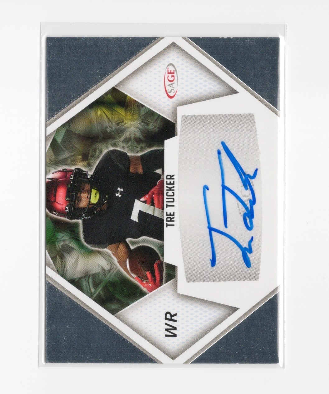 Tre Tucker Sage Low Series Autographs #ATT Base