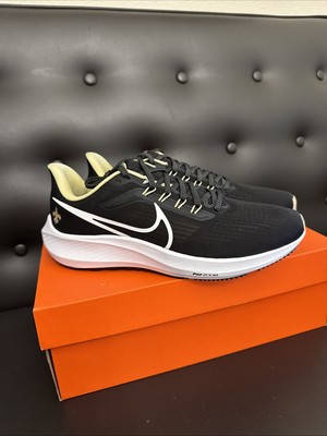 Nike Zoom Pegasus 39 New Orleans Saints NFL White/Black/Gold Shoes Size 9.5