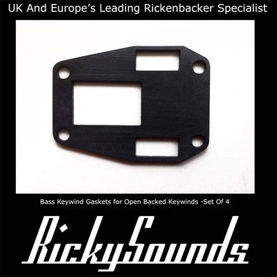 Keywind Dichtungen für Rickenbacker 4001 Bässe - 4er Set