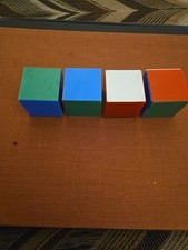 "Instant Insanity " Original 1967 Parker Brothers Cube Puzzle Vintage Mint 