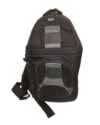Lowepro SlingShot 100AW DSLR Camera Sport Bag Hiking Backpack Weatherproof Cover